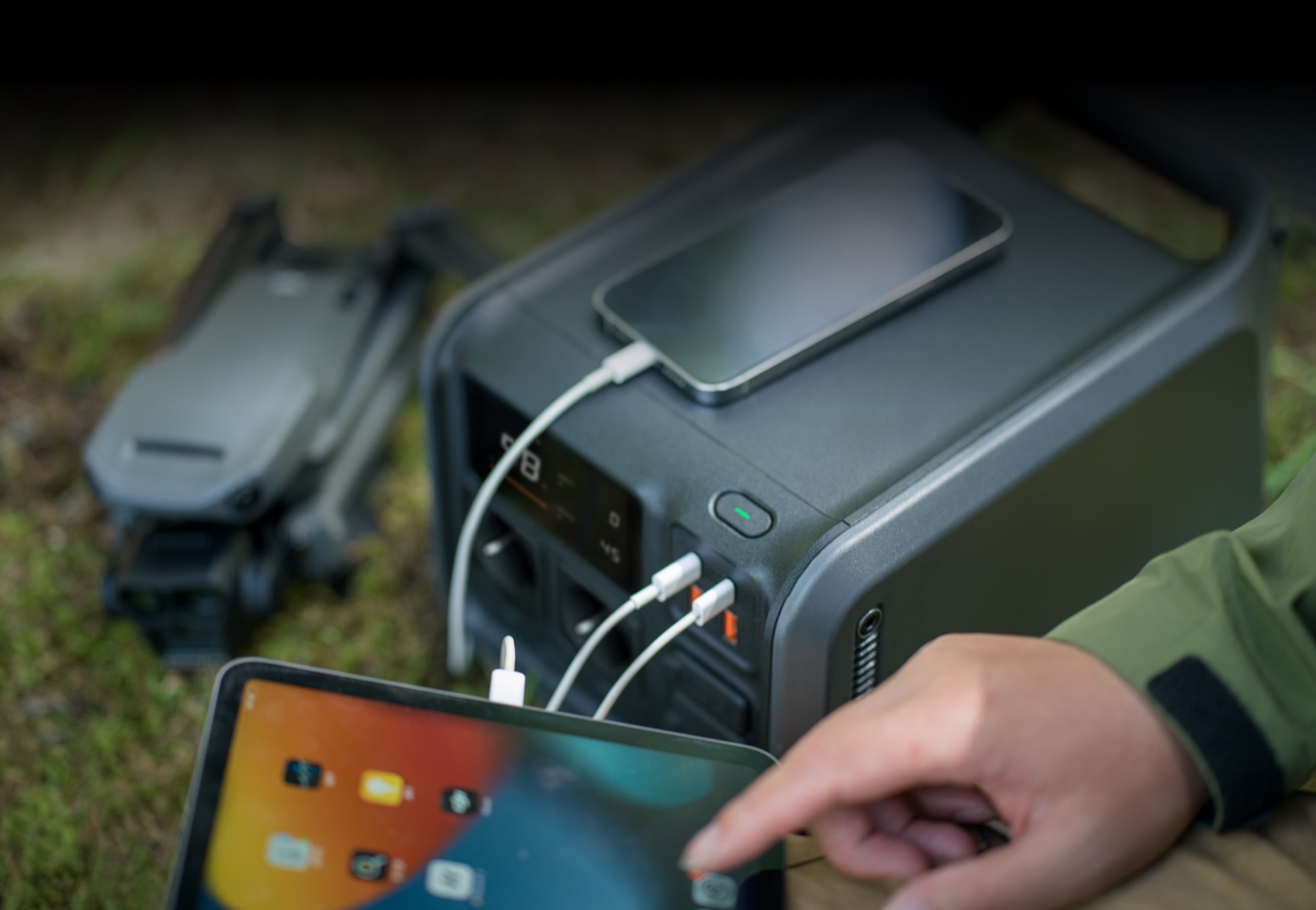 Szybkie ładowanie z podwójnym portem USB-C